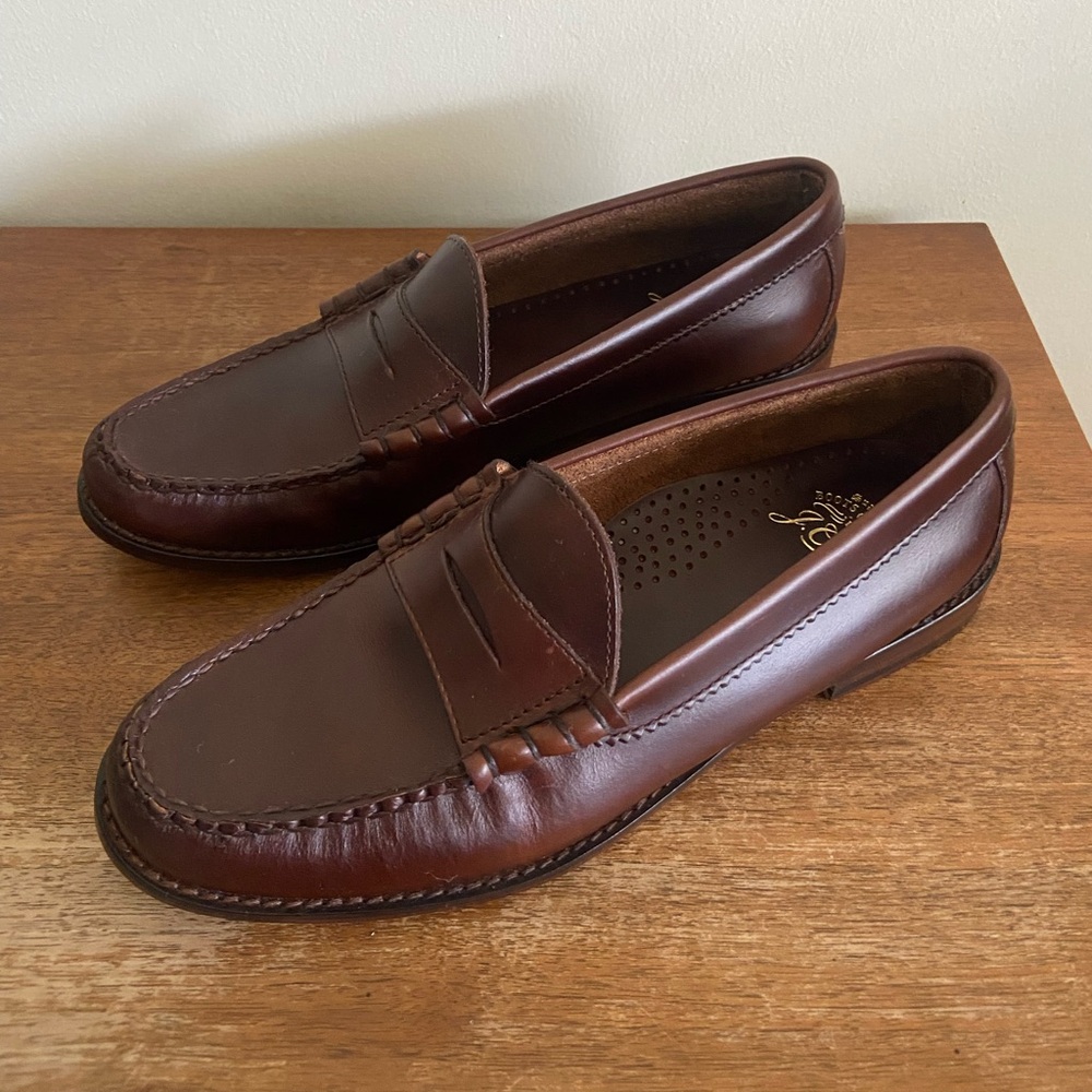 J Crew Camden Loafers, Whiskey, Size 10.5